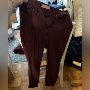Madewell 9” High Riser Skinny Skinny size 25
